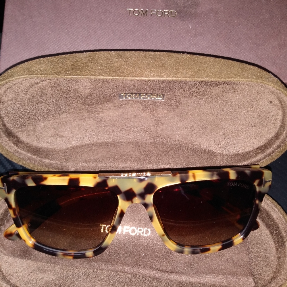 Tom Ford TF 628 56K Aviator Sunglasses